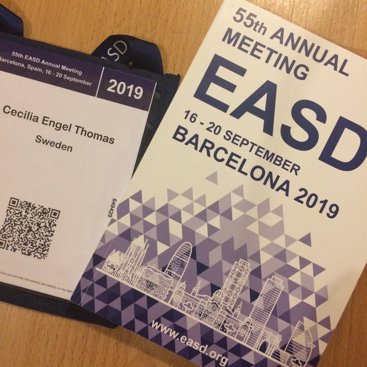 ceciliaethomas's tweet photo. Enjoying science, sun and meeting former colleagues at #EASD2019. Presenting my poster tomorrow at 13.15 on individual effects of gastric bypass surgery on longitudinal blood protein profiles @DIRECTdiabetes https://t.co/wXHcyH2yDA