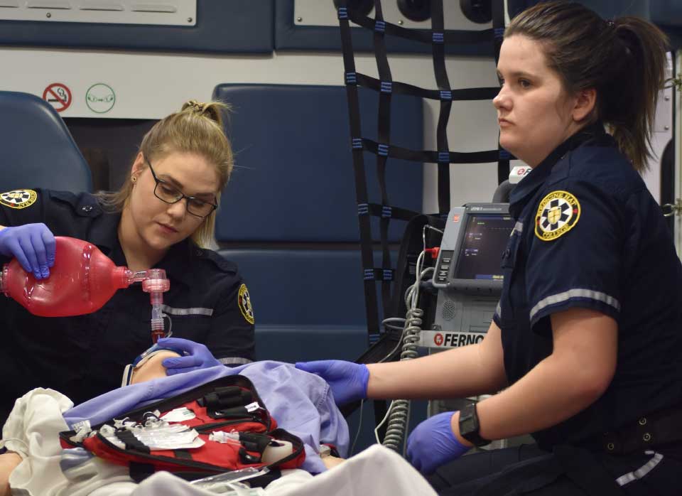 MHCollege's tweet photo. Faculty in the #paramedic program are looking forward to the @PAC_Expo and market in #Winnipeg, #Manitoba this week. Stop by booth 55 and ask how you can earn your #degree in Paramedicine at #MHCollege in #MedHat. https://t.co/L6vrAsCYmA