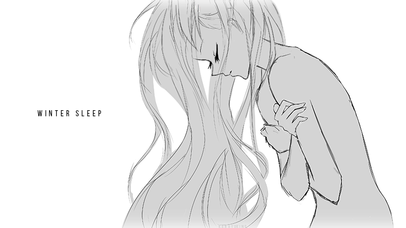 Winter Sleep. 
My love to Nana. 
❄️ 