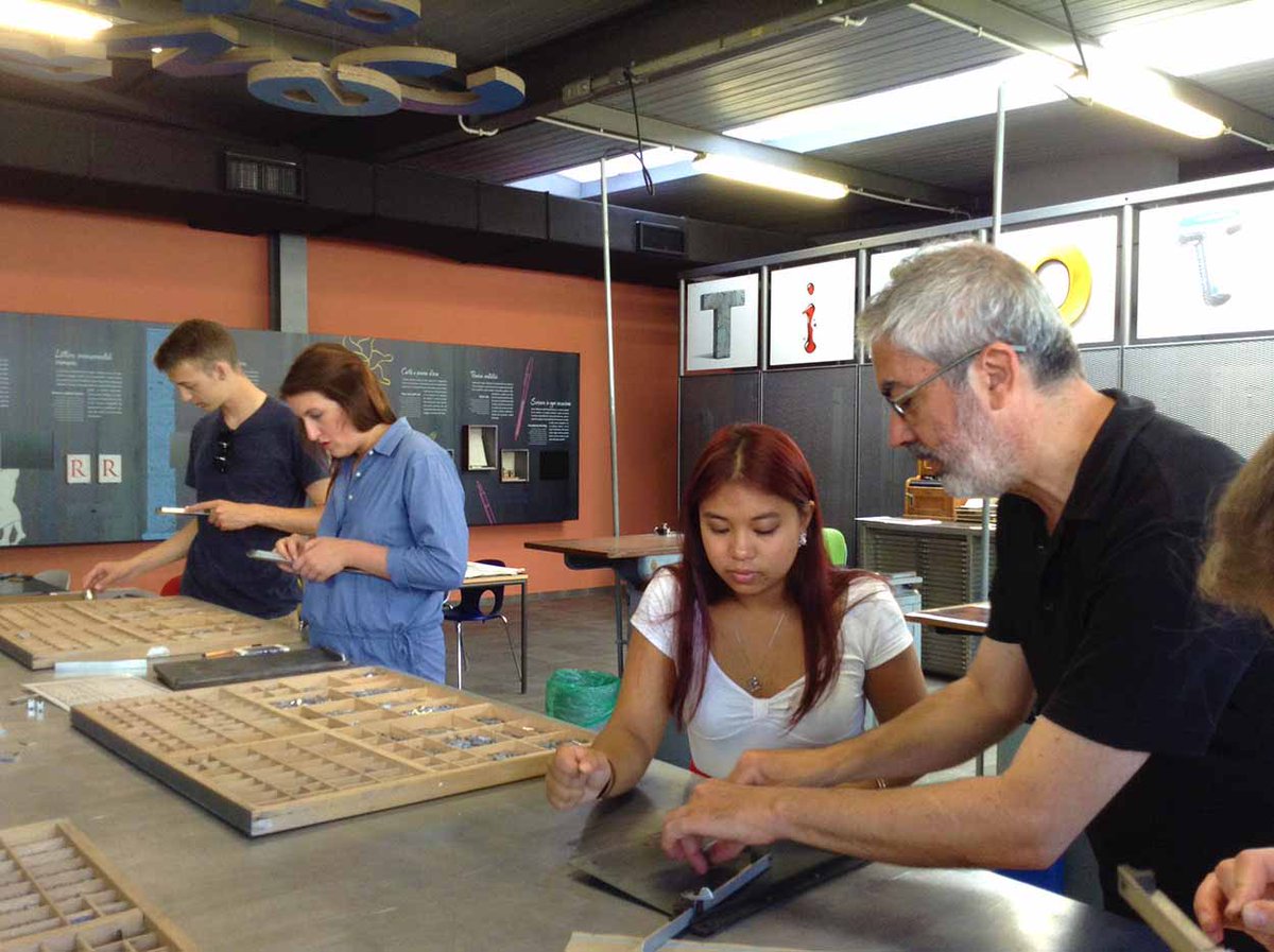 ArcD_KU's tweet photo. Looking for summer Study Abroad options? Explore typography &amp; printing in Italy-in the very cities where the   major type families we see &amp; use each day were born over 500 years ago. [Meeting TOMORROW, Wednesday, SEP.18 @ 5:30pm in Chalmers 203A] @KUStudyAbroad #kudesign https://t.co/JqlRZZJ0Z0