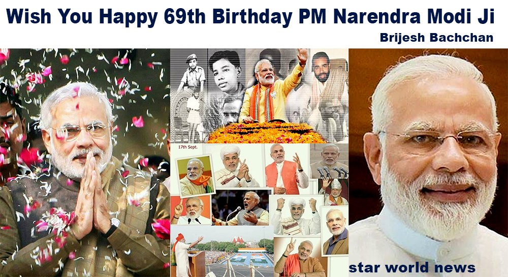 starworldnewss's tweet photo. @PMOIndia @narendramodi भारत  माता  के  सच्चे  देशभक्त  जो  दिन  रात  इस देश  और  जनता  की  सेवा  में  लगे रहते है, ऐसे भारत  के  प्रधानमंत्री  श्री नरेंद्र  मोदी  जी  के  जन्म दिन  पर सारे संसार की खुशिया और प्यार मिलता रहे https://t.co/9E9dCL5ri4