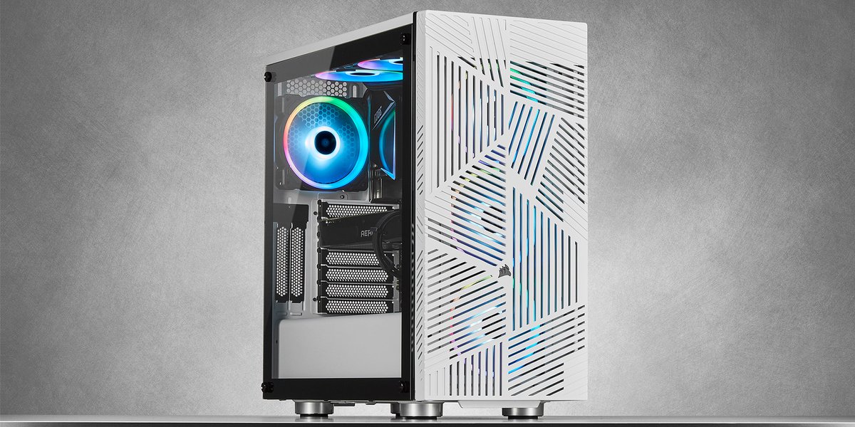 CORSAIR on Twitter: "▫️ Modern design ▪️ Maximum airflow Our new 275R Airflow case provides ample airflow into your system for more efficient cooling plus a slated front panel design. See more