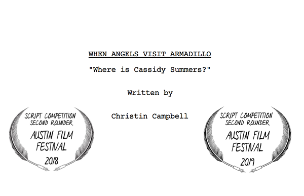 WAVAPodcast's tweet photo. So wonderful to see WAVA make the top 20% of @austinfilmfest's 2019 script competition!  What an honor to achieve two years running!  #AFF26 #AFF2ndRounder https://t.co/AH2meTtyEp