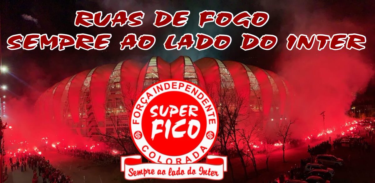 SuperFico1977's tweet photo. O torcedor que participar do evento Ruas de Fogo no pátio do Beira-Rio, nesta quarta-feira, deverá se concentrar dentro da área de segurança. A recepção do ônibus do Inter acontecerá entre a estátua do Fernandão e o portão 8 e promete ser a maior Ruas de Fogo da história colorada https://t.co/teV0sf0xyv
