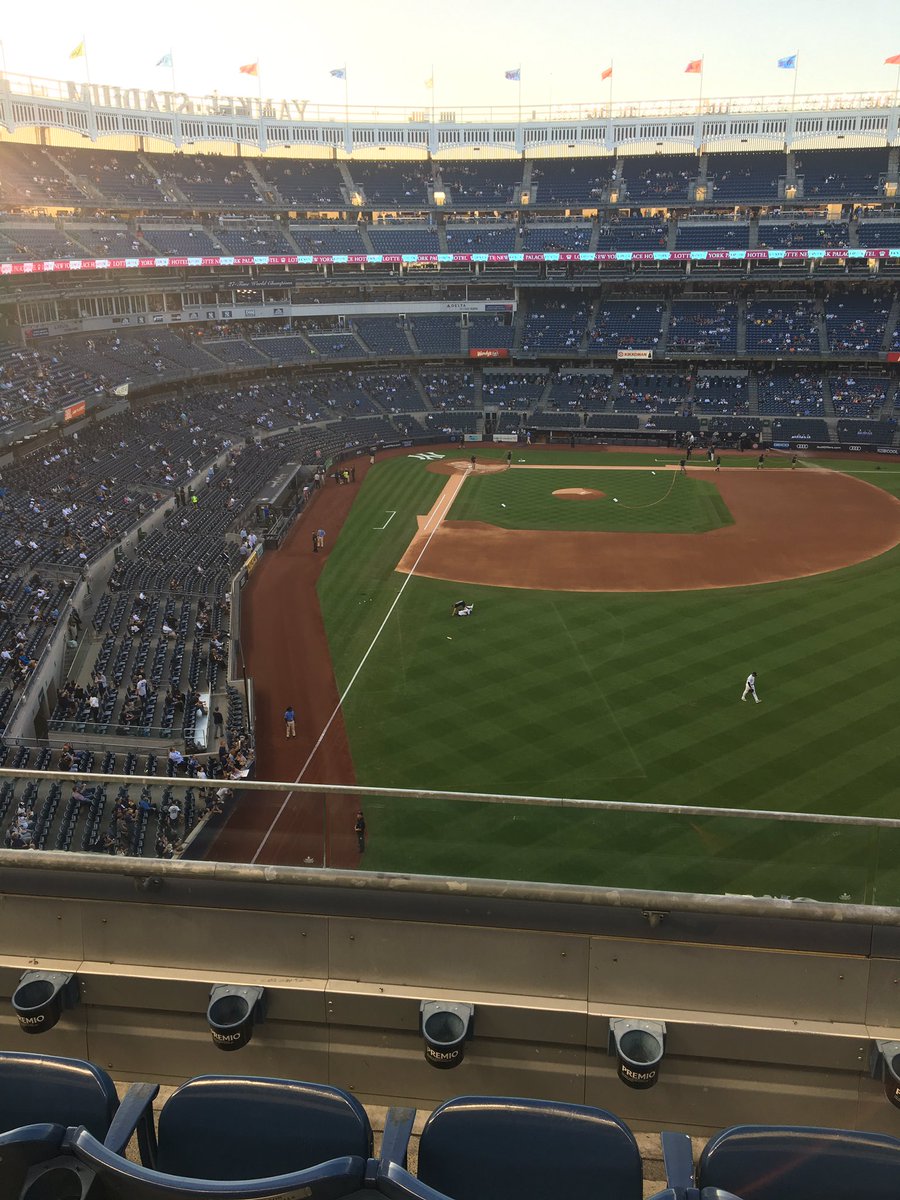 My seat for the night!