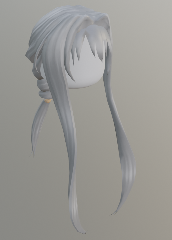 White Hair - Roblox