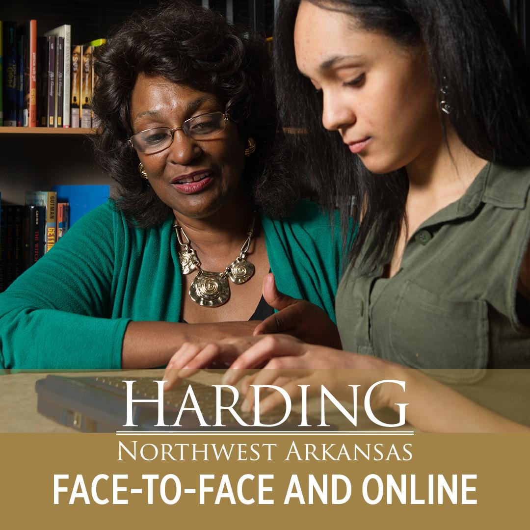 Are you interested in becoming a teacher? Do you want a program that offers face to face and online classes? Check out harding.edu/nwa to find out more about what we can offer you.