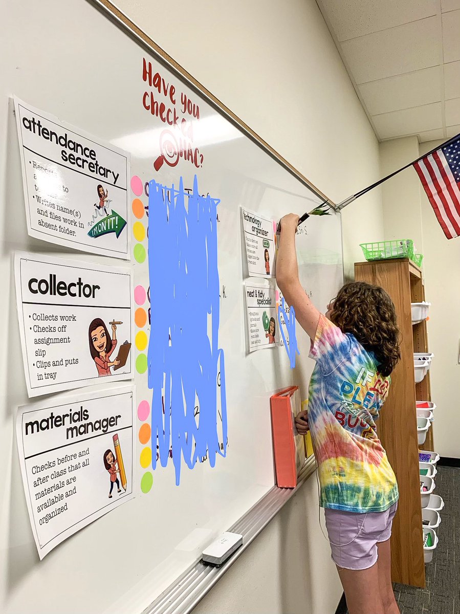 cmartinez_edu's tweet photo. I used to think class jobs were too much to keep up with. But today, my class jobs are entirely #studentled. They love to hire new staff and hold each other accountable. Serving is the most important leadership skill I can teach them. #beyondthepack https://t.co/cGvFQJ6c2p