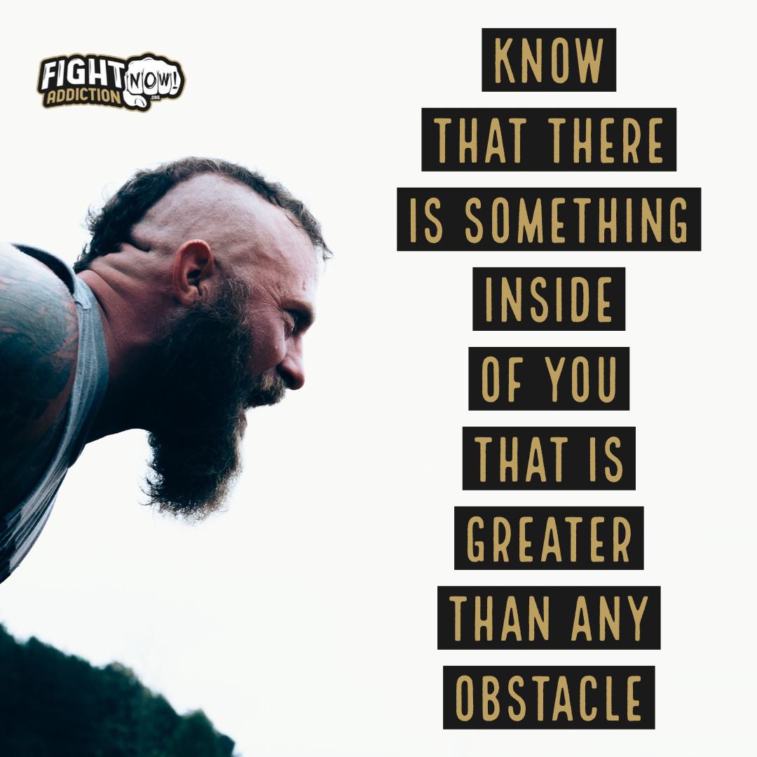 WeRecovered's tweet photo. Know that there is something inside of you that is greater than any obstacle.
#RecoveryDay #RecoveryQuotes #RecoveryMode #RecoveryFood #RecoveryWarrior #RecoveryWin #RecoveryisPossible #RecoveryisWorthIt #FightAddictionNow https://t.co/XYEwRMbKGd