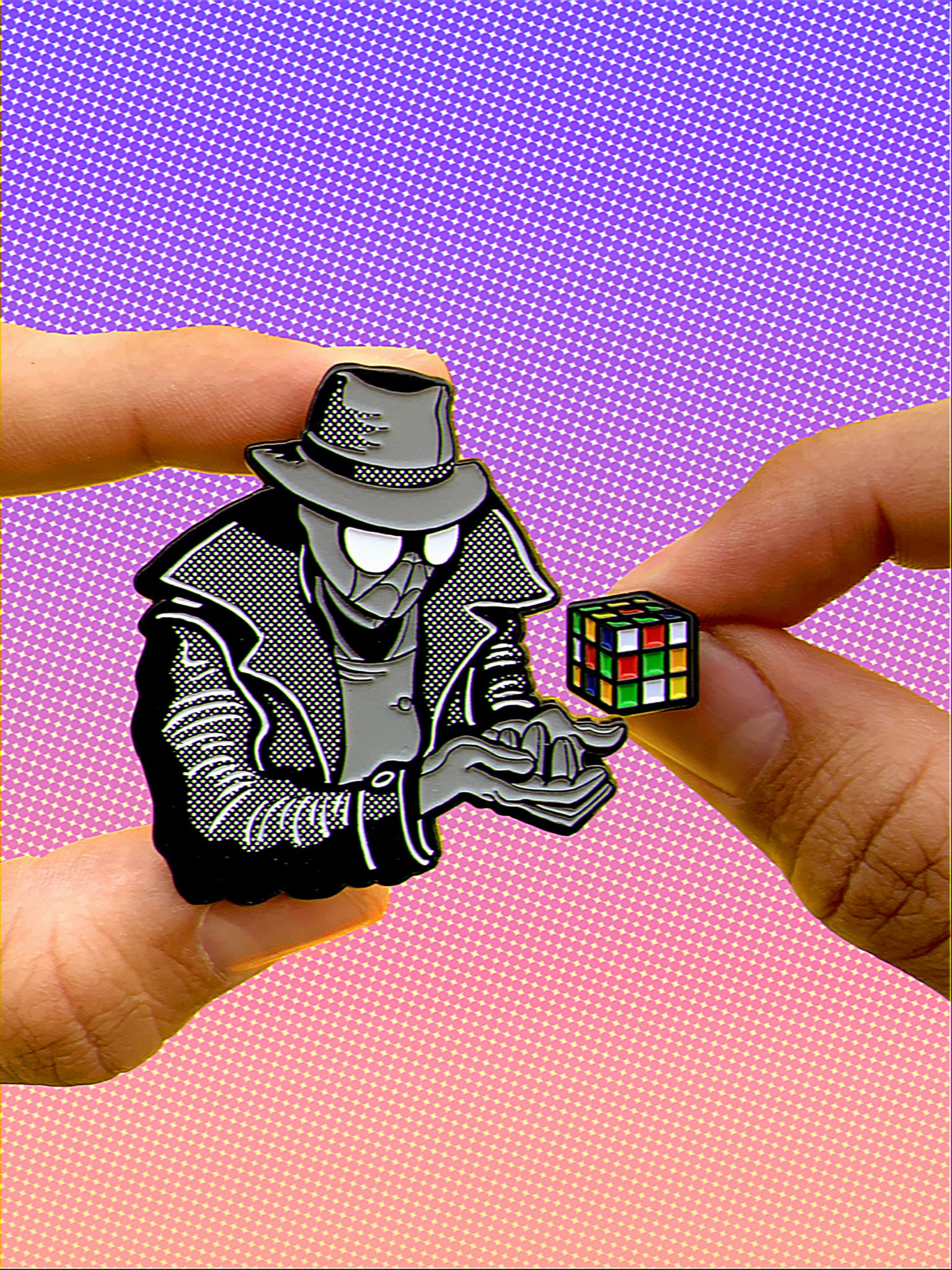 spider man noir rubik's cube