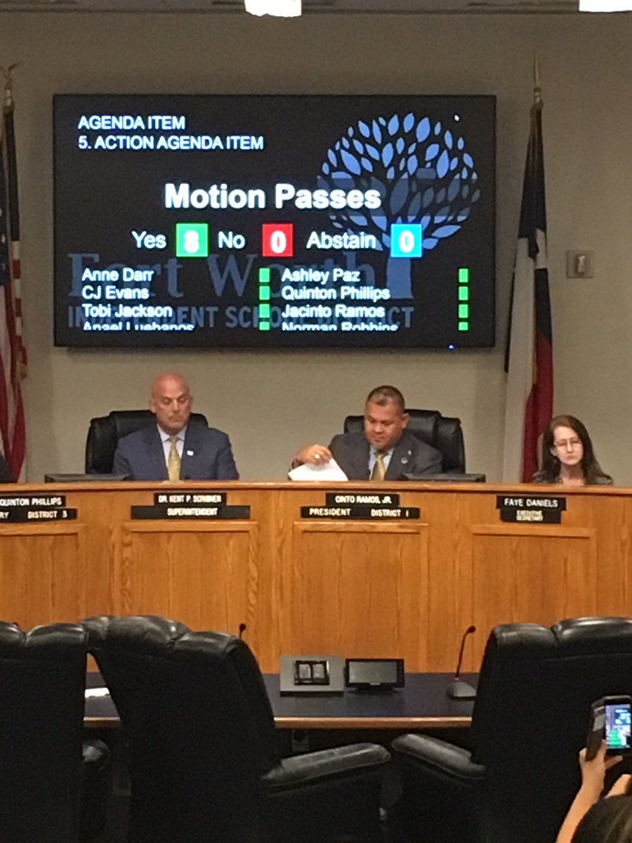 MacyJJenkins's tweet image. Fort Worth ISD votes to uphold their earlier decision to terminate Georgia Clark’s teacher contract. #FOX4 #KDFW