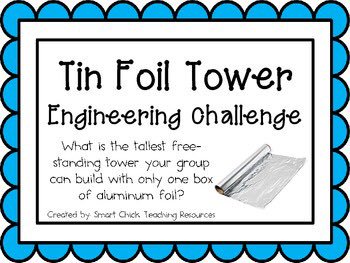 ms_meyers__'s tweet photo. We used the engineering design process to create towers out of tin foil. ✅ https://t.co/jsgAIqkO0C