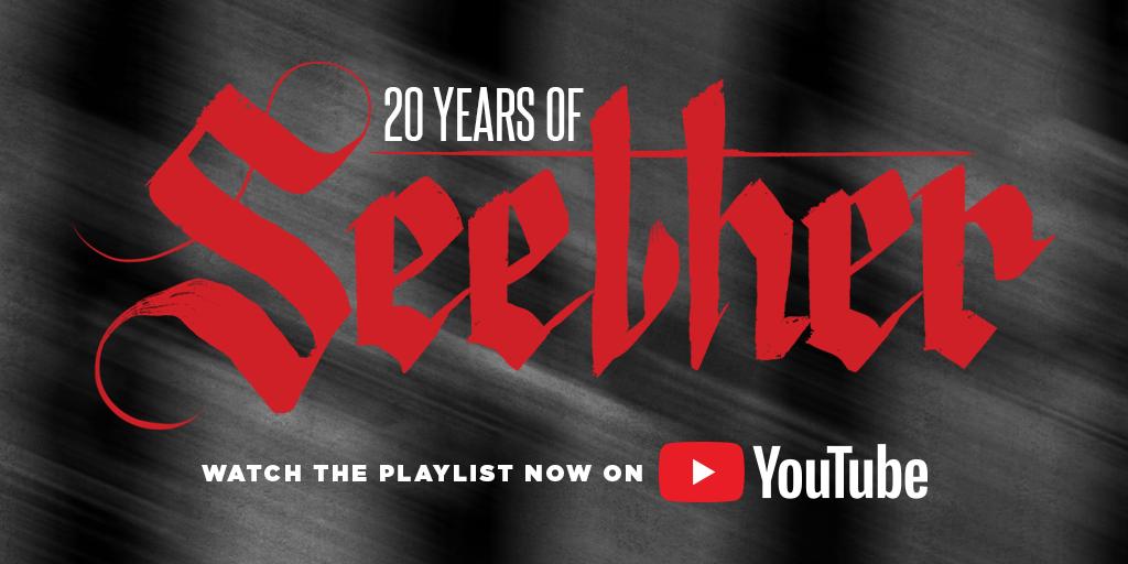 seether's tweet photo. Celebrate #20YearsOfSeether by watching all of our music videos, all in one place. Which one is your favorite? π
https://t.co/VTq31PyASv https://t.co/vEGR4DvaZc
