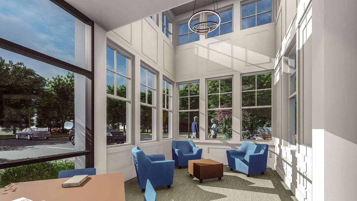 We are wrapping up the design on the new South Hadley Senior Center, scheduled to start construction in winter 2019!