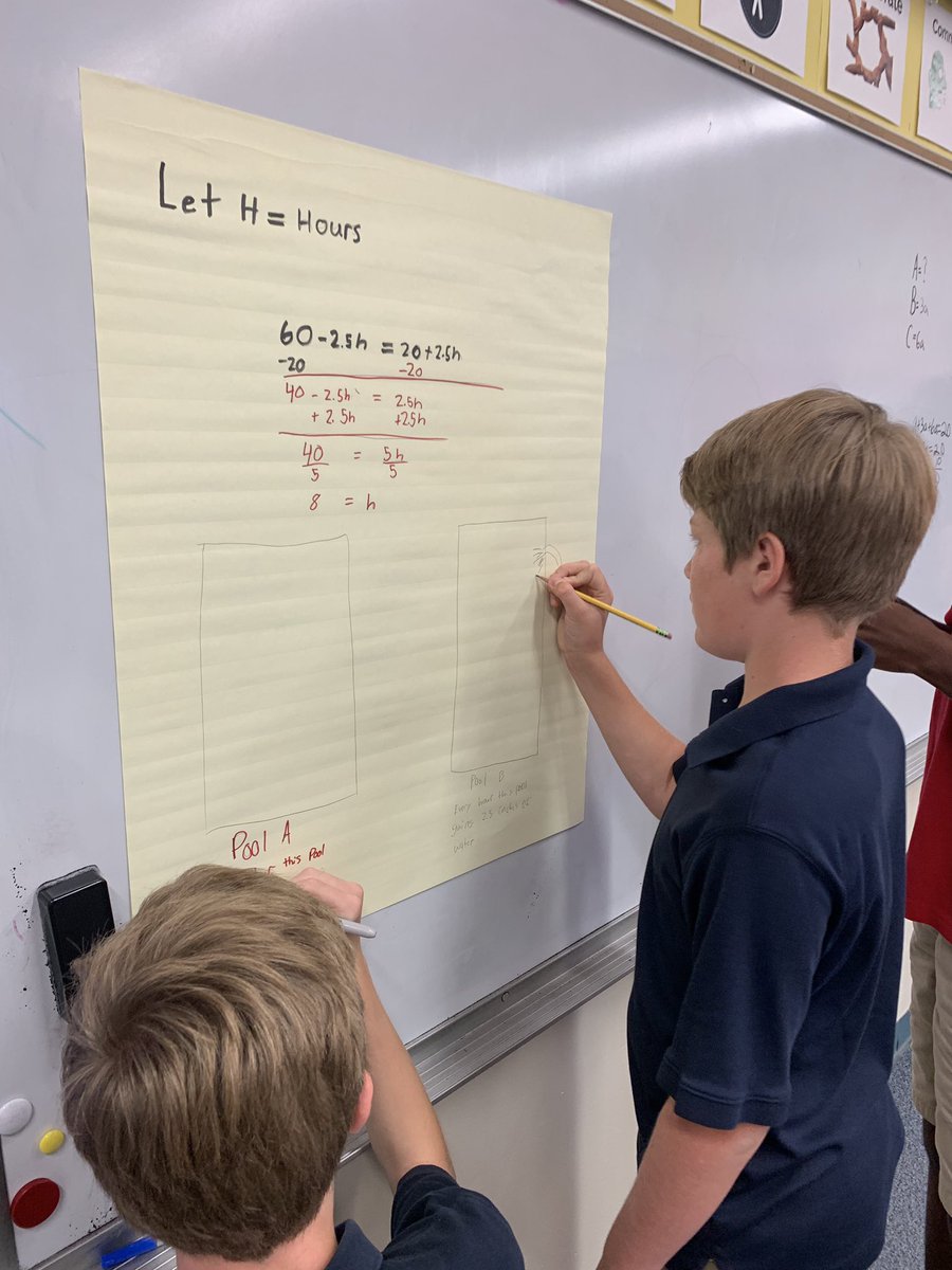 tombendonCDS's tweet photo. ‘Solving for X’ is great, but things get way more exciting when we start #ModelingwithMath to visualize &amp; contextualize our solutions!
#cdslearns #8MathPractices https://t.co/GakwIkViYO