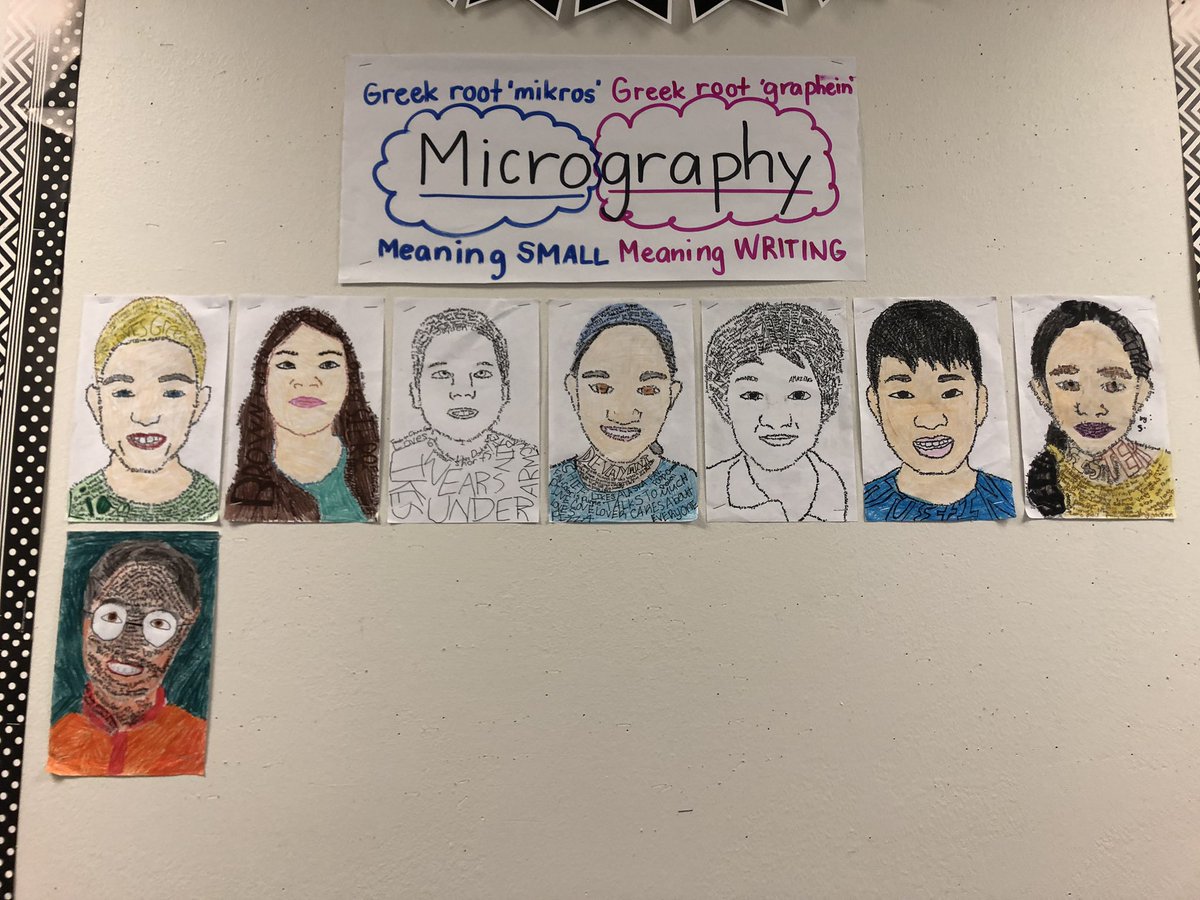 BorchardtQuest's tweet photo. Micrography portraits are coming along! #positiveattributes #FISDQUEST https://t.co/4B7RQhJtTE
