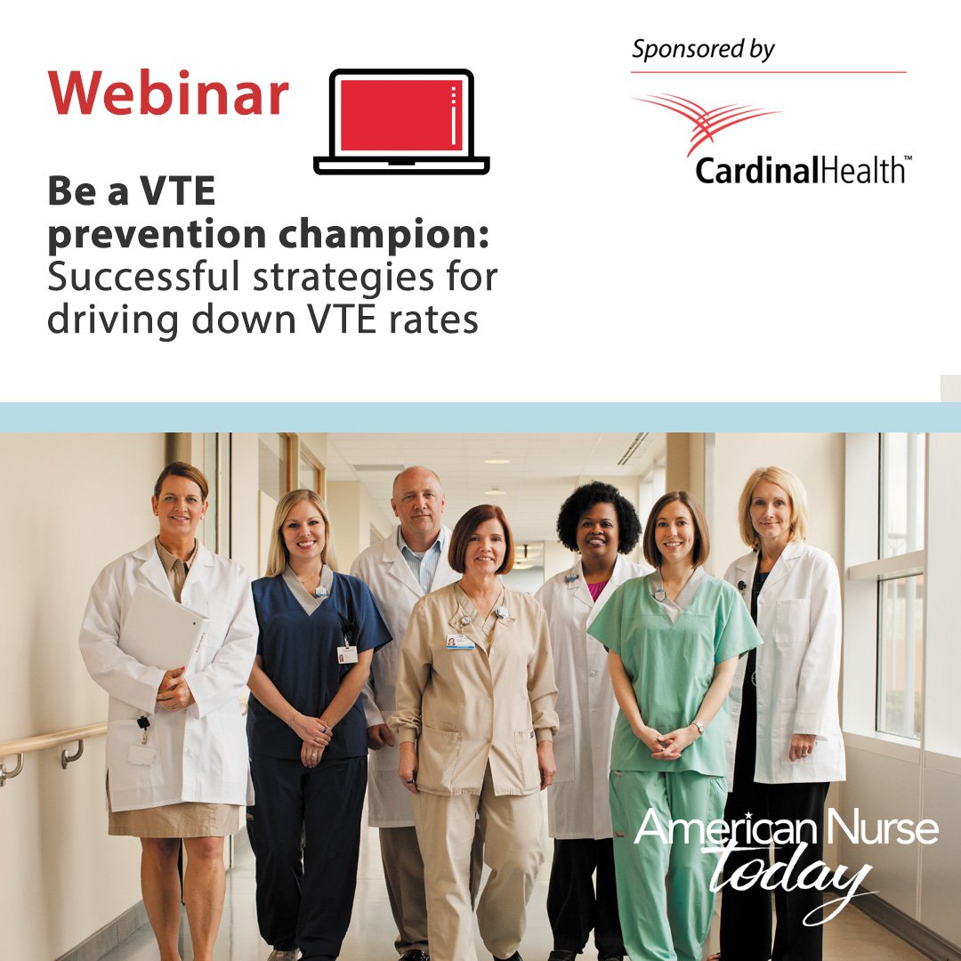myamericannurse's tweet photo. #Nurses are on the frontline of venous #thromboembolism prevention—learn how you can help your patients avoid this potentially deadly complication in this #webinar: https://t.co/nAbgDzln1R #DVT #KnowVTE #ptsafety #thrombosis #WTDay19
*World Thrombosis Day is October 13th* https://t.co/ChdeuYJmJ7