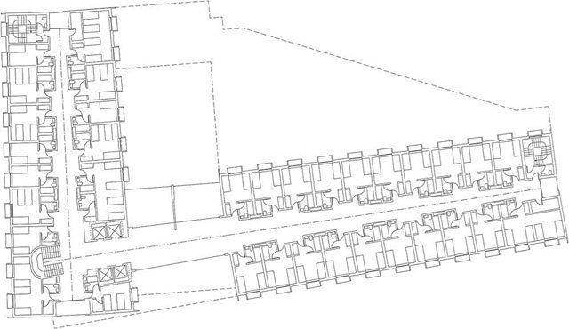 Assemblage_co's tweet photo. New multi-storey 300 room, five-star hotel with mixed leisure and retail uses. The hotel is conceived as an articulated wall building which protects a hidden landscape courtyard in the enfolded arm of it's "L" plan. Large lower level storeys house a mixe… https://t.co/oKli72TFwz https://t.co/PuiVedHp64