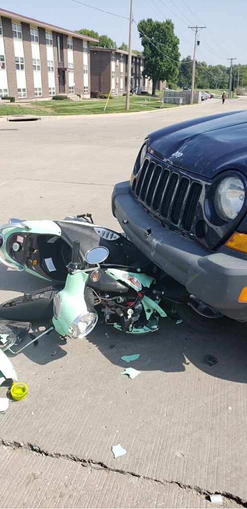 Everyone is OK, but this could have been tragic.  Buckle Up and Phones Down.