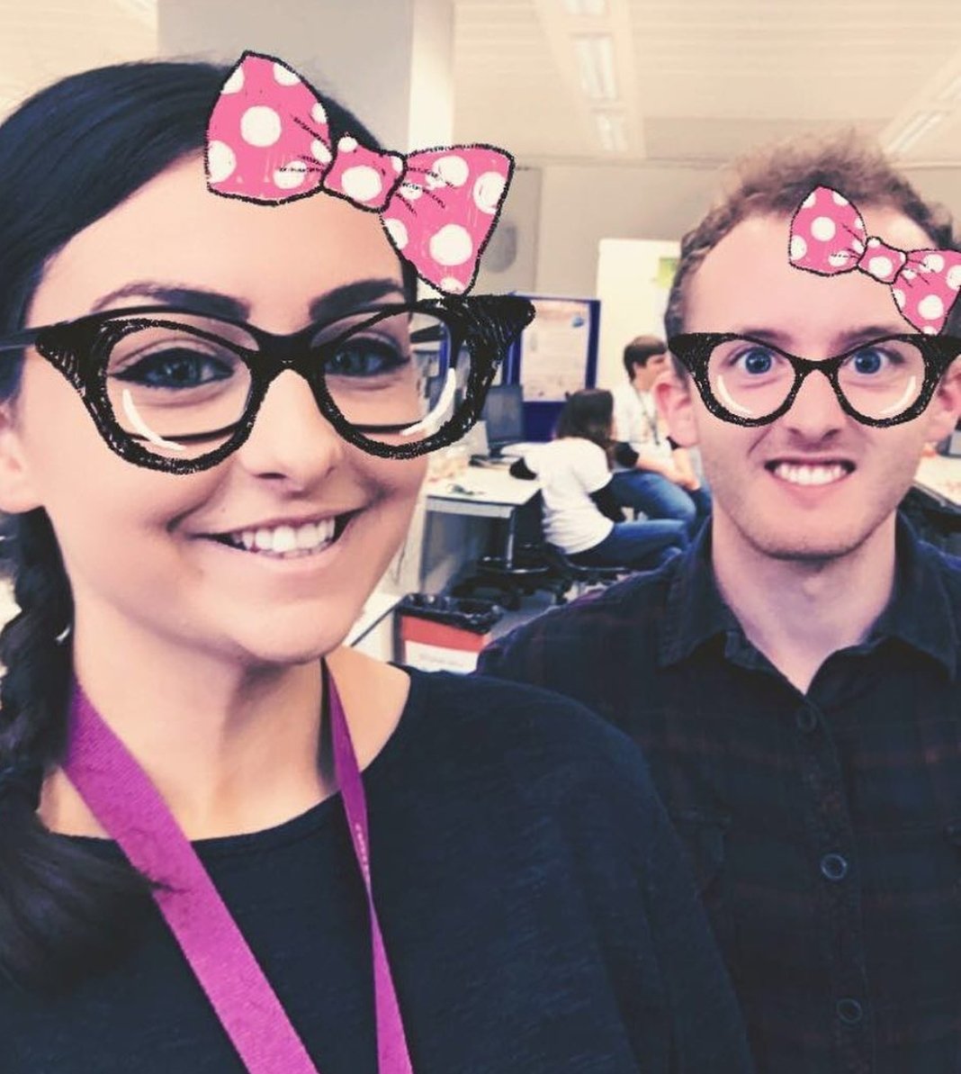 Teatimesci's tweet photo. @samfrowe @AcademicChatter @PhDForum Hi! We met doing PhDs in molecular biology. Now one of us works as a clinical biomed whilst the other is an outreach & engagement officer. We love all things science and doing scicomm 😀
Also love watching #HorrorMovies together & talking #MovieScience and #VideogameScience 🍿 https://t.co/SzzEcuPBPz