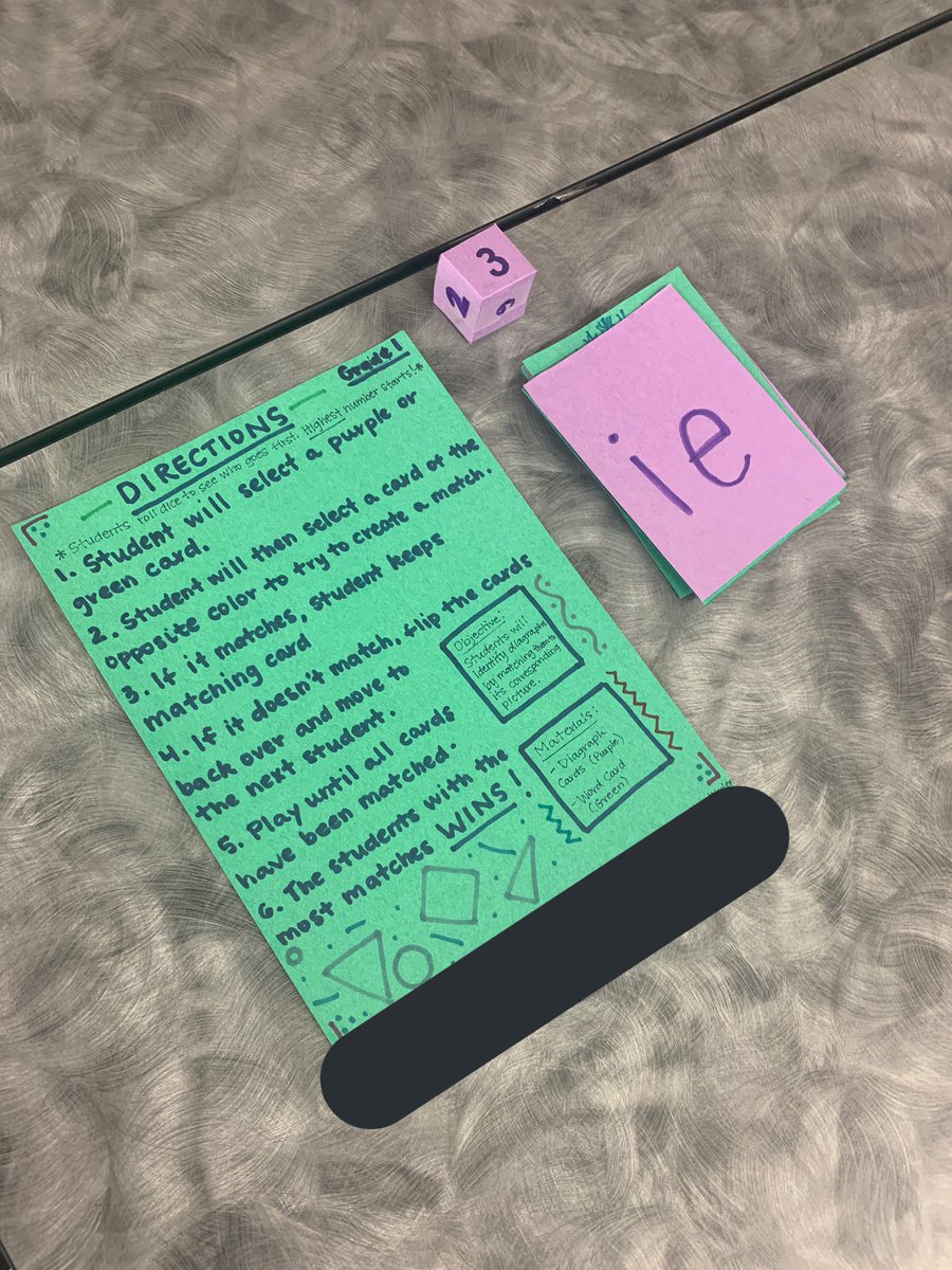 LOVED creating this Diagraph matching game in Teaching of Reading today!!
