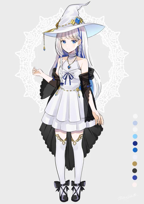ざざっと好みの子キャラデザ 