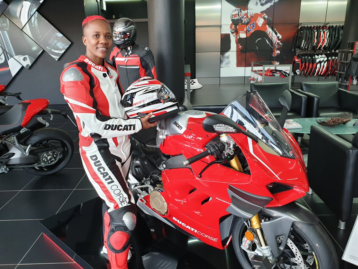 momahope83's tweet photo. Super excited 2 have joined the #DucatiSA family as their sponsored rider. Looking forward 2 a long & fruitful partnership. #Mo83 #thelimpopoexpress #teammorongoaracing @DucatiMotor @gsport4girls https://t.co/GSX793ZHBT