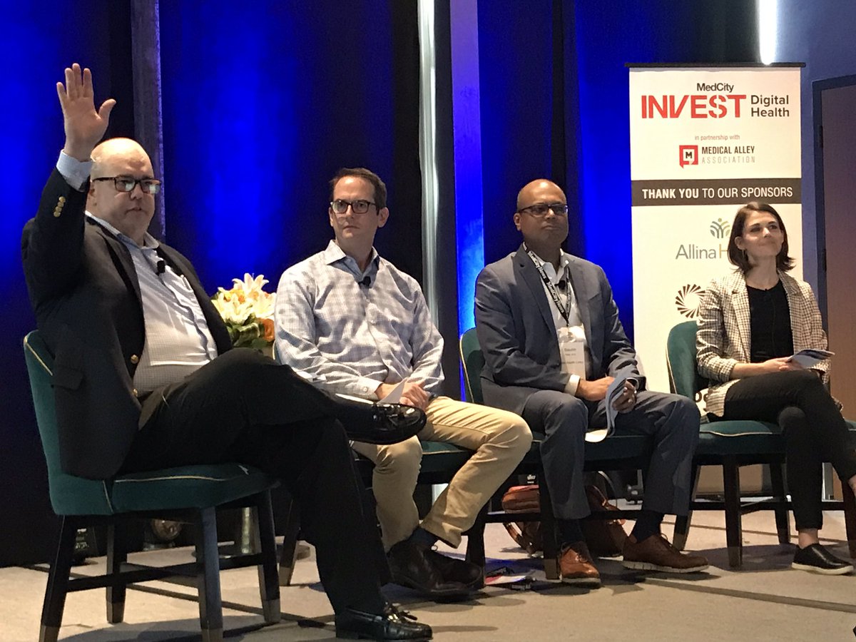 MedicalAlley's tweet photo. 3 of MAA’s outstanding #DigitalHealth CEOs—@revelhealth’s @jefffritz, Vital Health Links’ @SaurinPatel77, and @Recovree’s @mkjolsing—are up, explaining why they chose the business model they did and how it is helping them succeed. Great insights for B2B and B2C! #mcdigitalhealth https://t.co/h7gsjCqGe2
