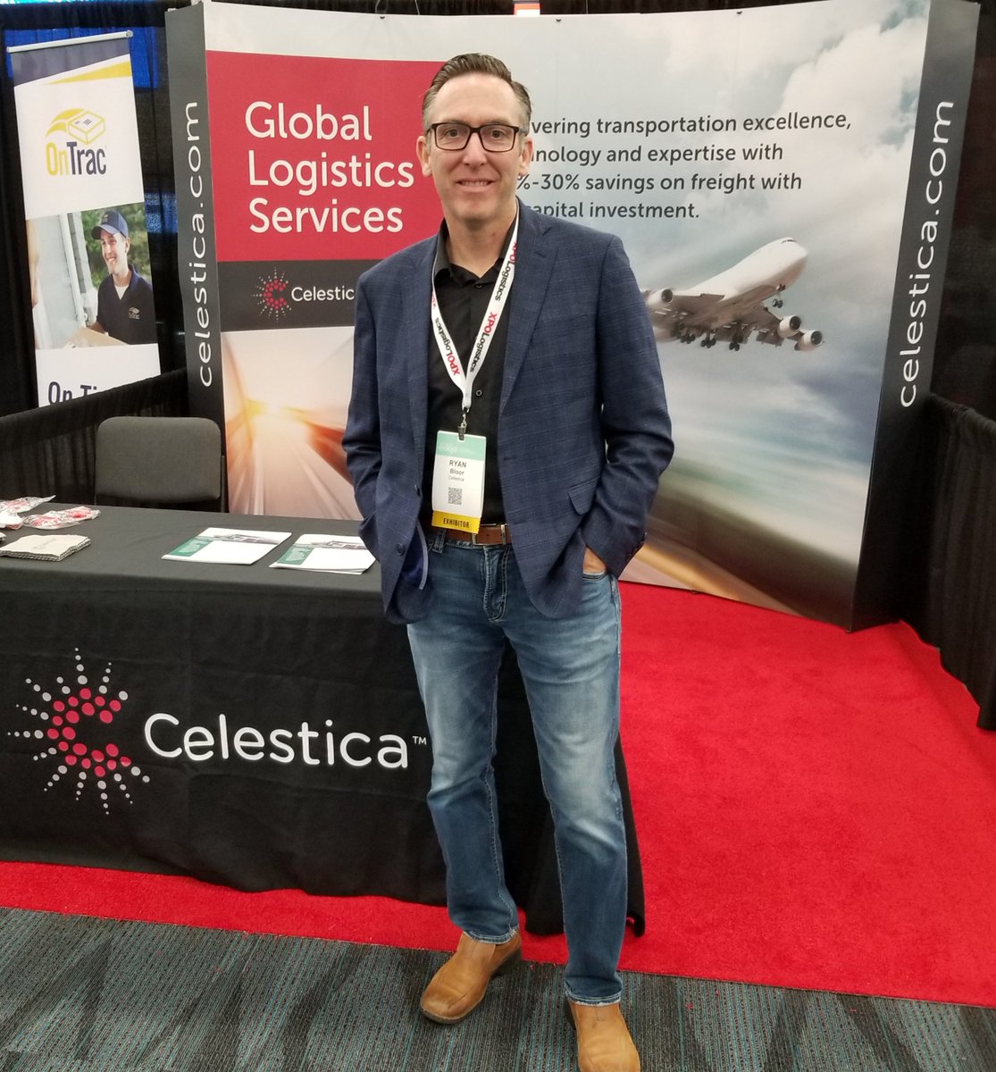 Celestica_Inc's tweet photo. Day 3 of the #CSMPEdge . Come talk Ryan Bloor at booth 410 to learn how we can reduce your transportation costs by 10-30% without upfront capital investment! #Celestica #CSCMP #CSCMPedge #SupplyChain https://t.co/wURkRHG1s2
