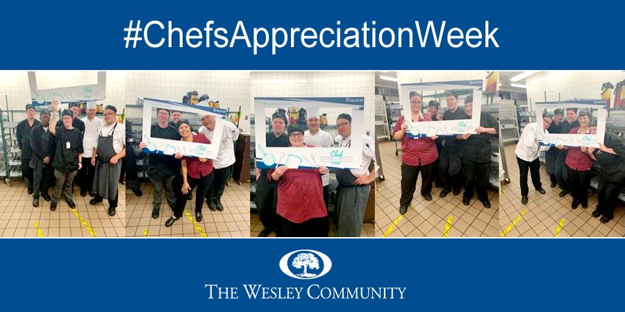 WesleySaratoga's tweet image. September 15th - 21st is Chefs Appreciation Week! Thank you to Wesley&apos;s chefs for the work they put into every dish served across our campus! #LoveyourChefs #ChefsAppreciationWeek