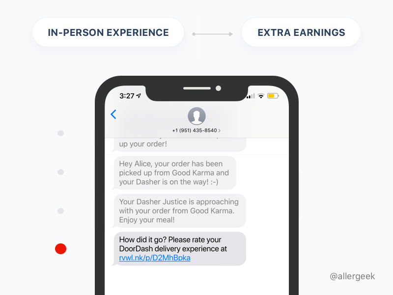allergeek's tweet image. #UXbits #servicedesign 
For each in-person interaction there is an opportunity window when we are motivated to take action, whether our experience was stellar or sub-average. This is something you can leverage and build upon.