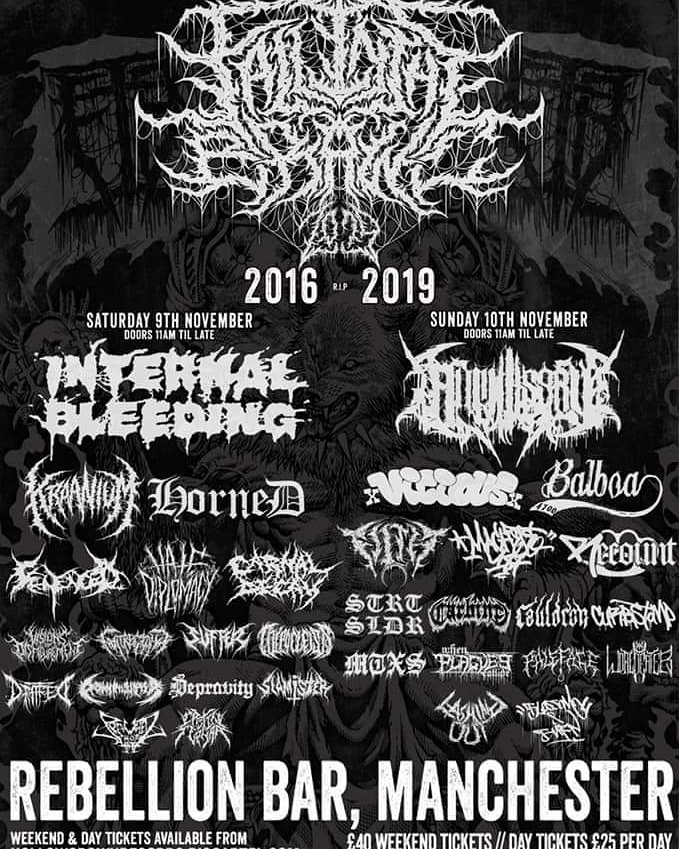 Final edition if FALL IN THE BRAWL! Going to be insane, playing with and getting to see some of the coolest bands we can think of!!

Tickets: 
hollowcrownrecords.bigcartel.com