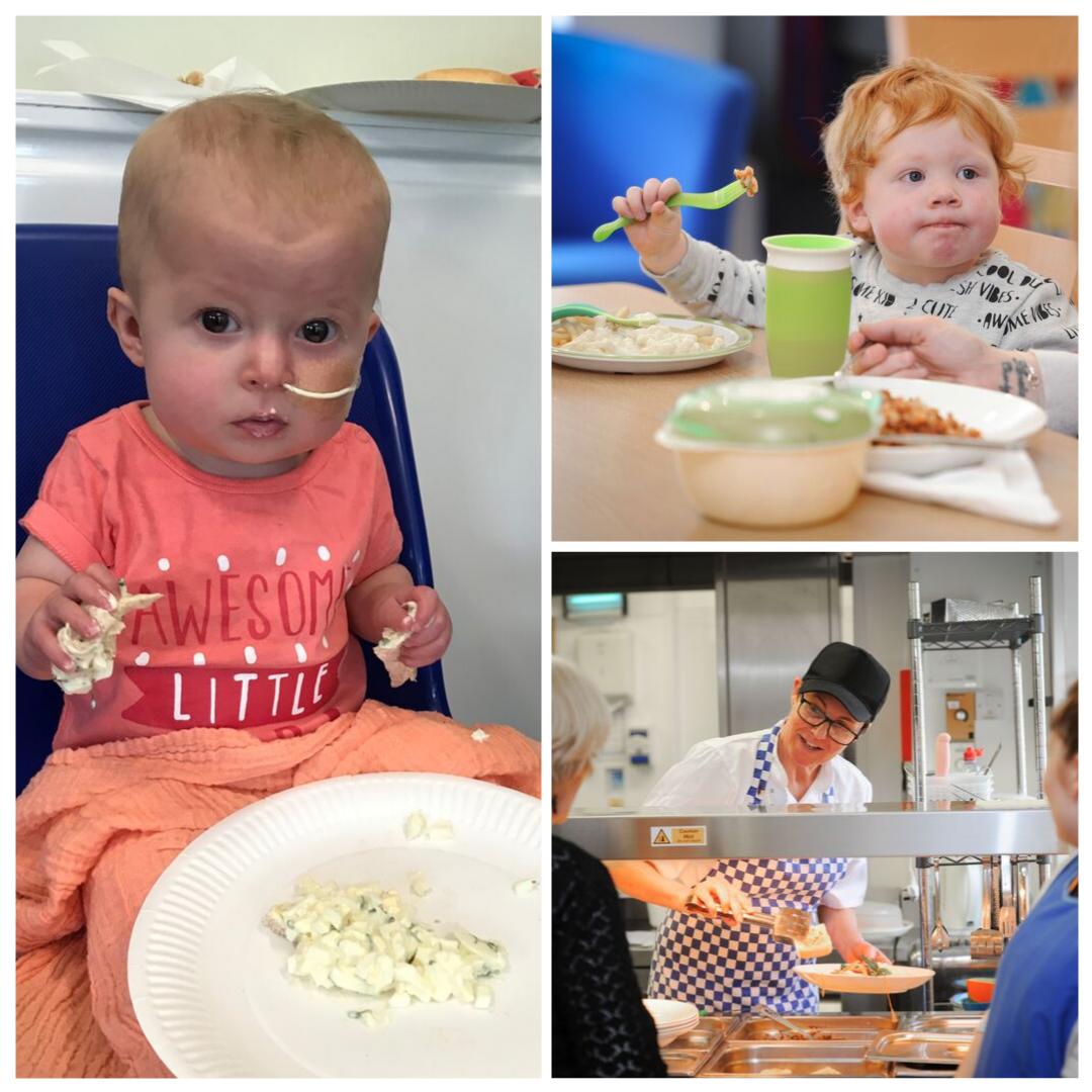 AcornsHospice's tweet photo. Did you know?
It costs ยฃ3 to provide lunch for a child from our hospice kitchens. We prepare fresh meals every day and cater for all dietary requirements.
It looks like Eva-May and Jacob enjoyed theirs! ๐
#Westmidshour #westmidlandshour https://t.co/8ZrQVPbnUB