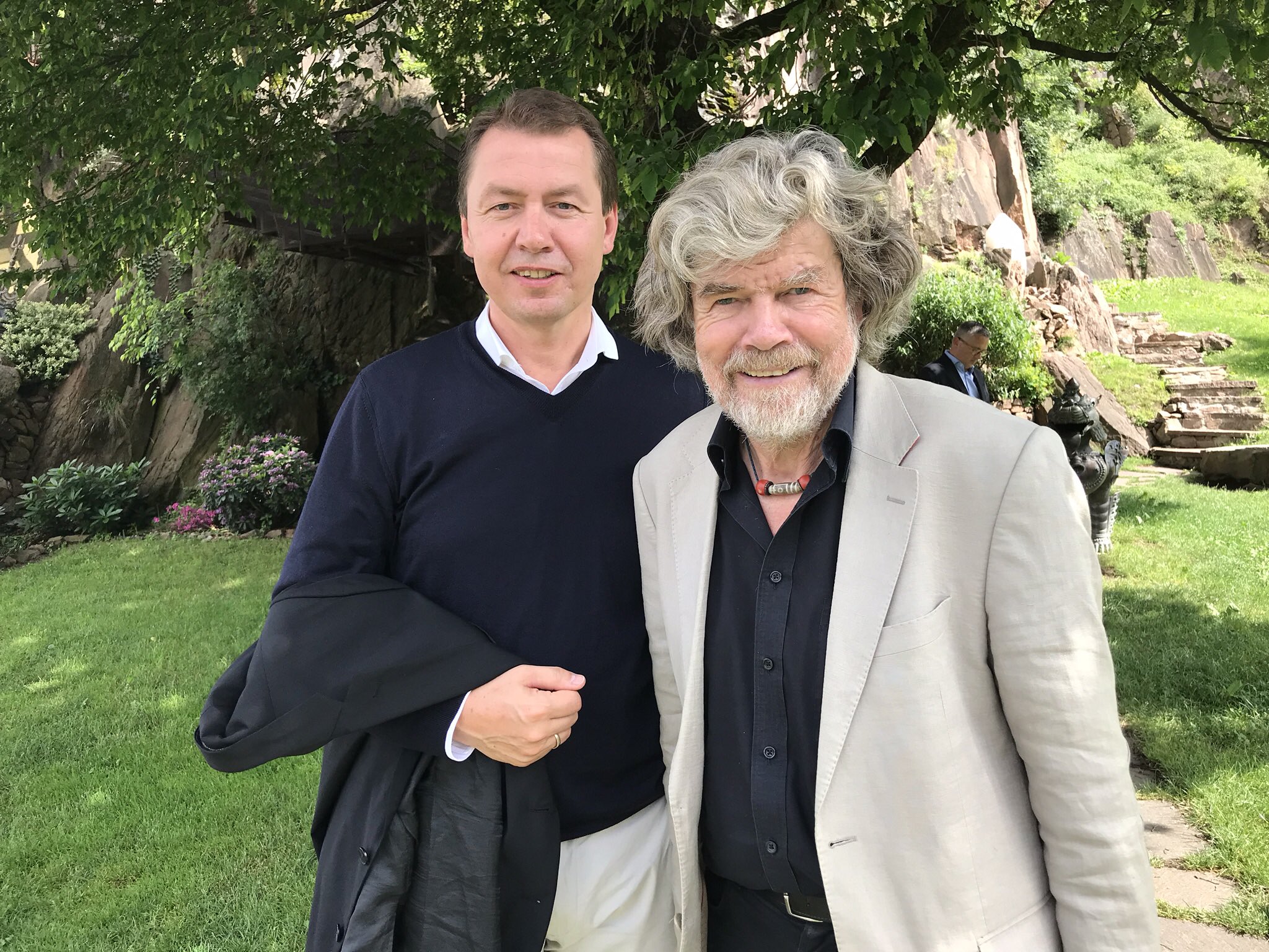 Man kann ihm stundenlang zuhören. Grenzgänger, Gipfelstürmer, Geburtstagskind. Happy Birthday Reinhold 