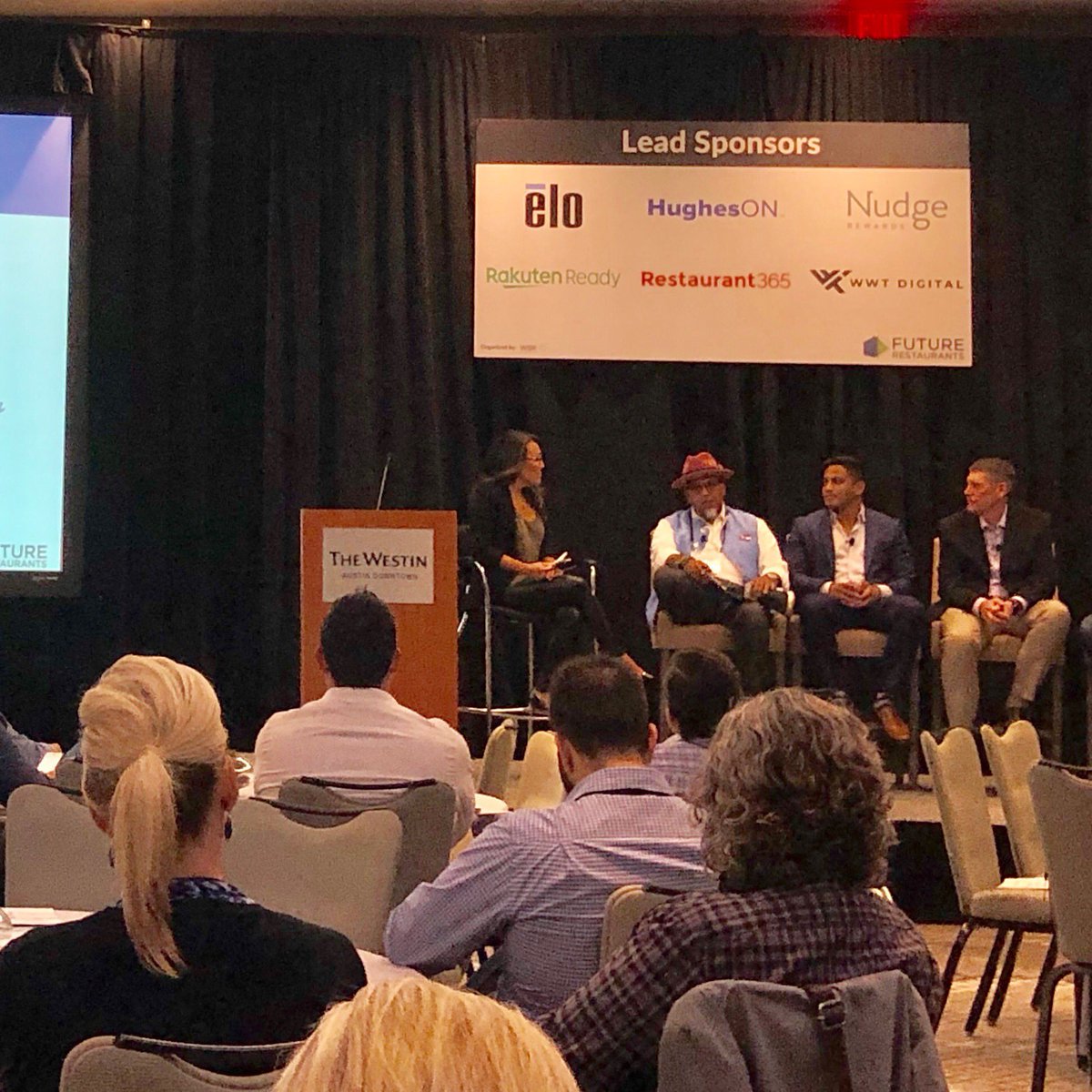 TechXformation's tweet photo. 3rd party delivery continues to be a big topic. But have you thought about going old school with self-delivery? The advantages may surpise you says our panel. #futurerestaurants #restauranttech https://t.co/CwAsiJuECx