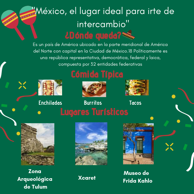 CooperacionUJTL's tweet photo. Si quieres conocer más sobre las oportunidades de intercambio de estudio en México en diferentes carreras. Te esperamos este 19 de septiembre de 11am a 12pm, en la Sala de Idiomas-Módulo 7A- Segundo Piso.🇲🇽🇲🇽🇲🇽 https://t.co/UNqrEqV5pb
