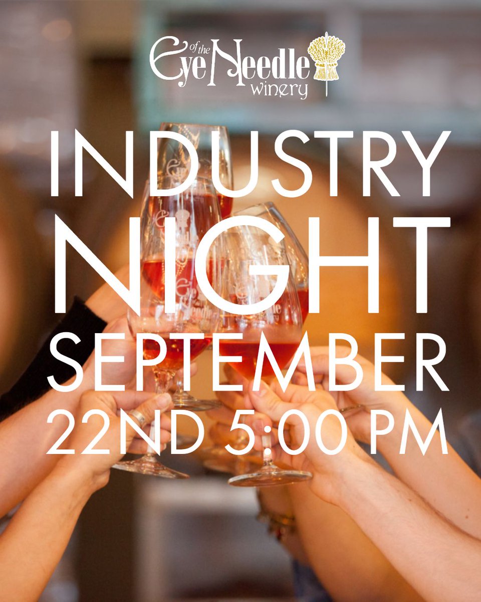 Friday Night is the delightful Megan Moreau Music  There are still a few seats available.  Sunday Is the "Hawks" against the "Saints"  at 1:25 and Sunday Night is our Industry Night.  So many ways to come hang out with your friends at #EyeOfTheNeedle