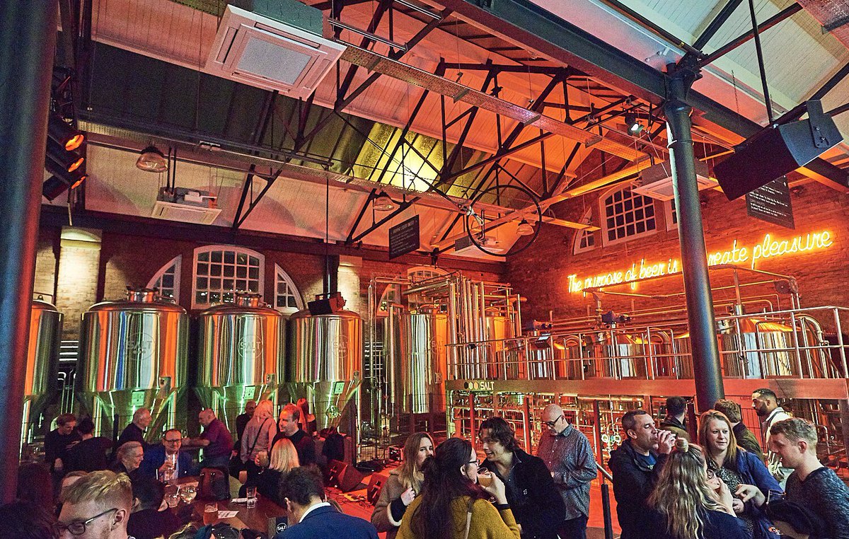 Have you voted for @saltbeertap? Our neighbours have been nominated for a #SBID International Design award, with our one of a kind beer factory going up against other world class venues from all around the globe! Please vote for us here: bit.ly/VoteSalt