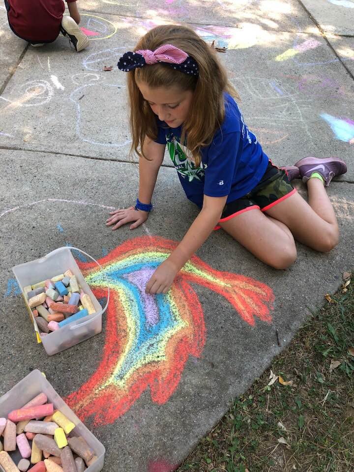 What a great end to Chalk4Peace 2019! Thanks to all the students and families who participated this year the sidewalks are looking beautiful!