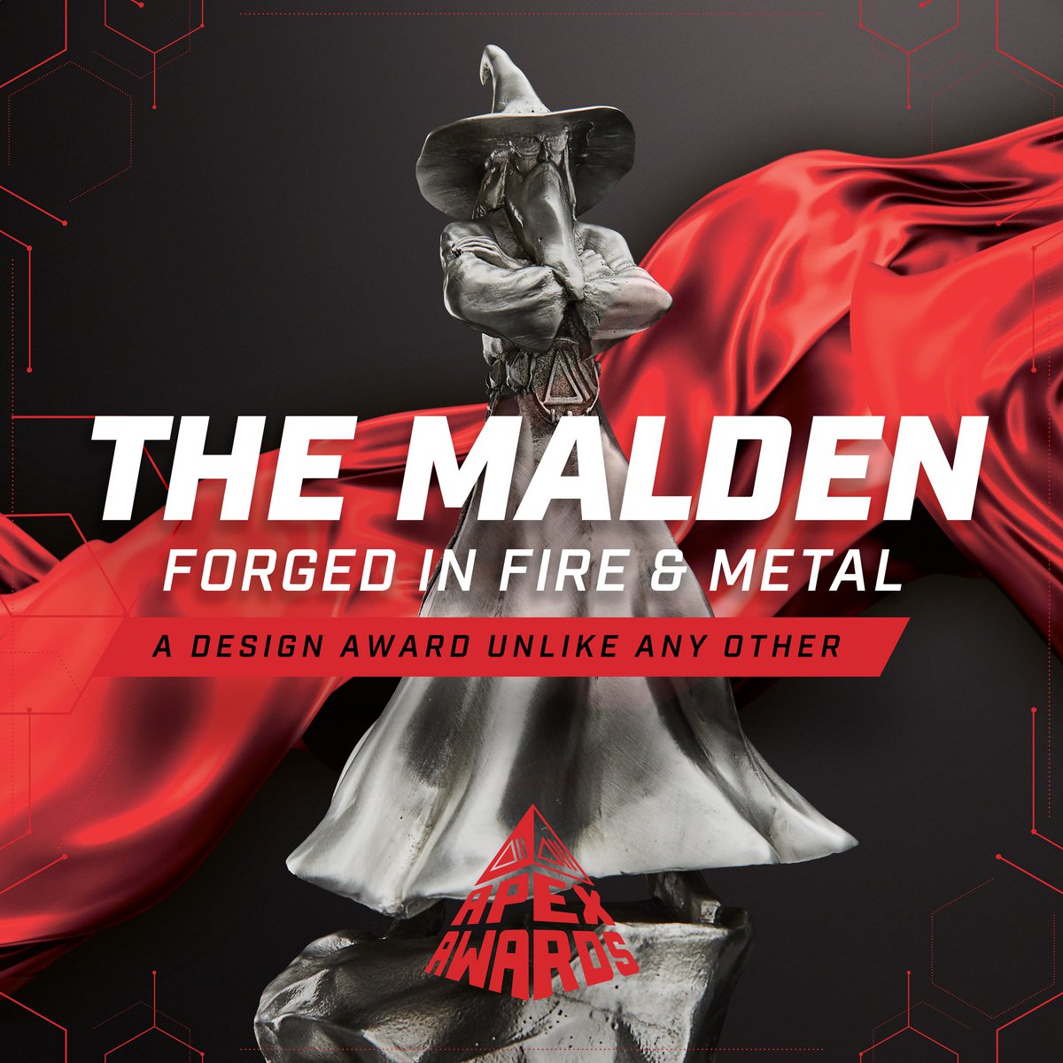 Polartec's tweet image. Forged in Fire and Metal! Polartec APEX Award Winners are recognized with a Malden statue, an industry award unlike any other &amp;amp; tribute to where Polartec’s original knitting operations began in 1906 in Malden, MA
#premierevisionparis #madewithpolartec #scienceoffabric #apex2019