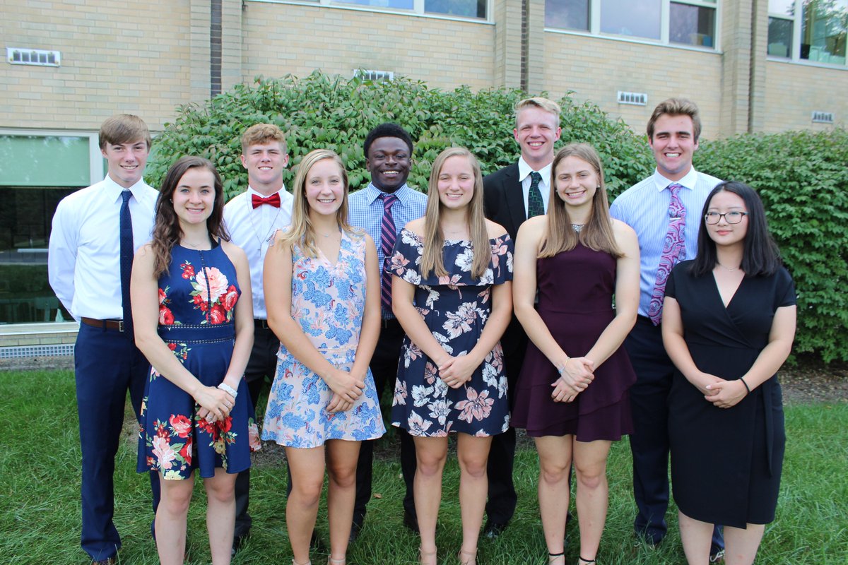 BadinHS's tweet photo. Homecoming is this Friday vs @RogerBaconHS! Parade 6PM, game 7PM. Grand marshal = Marysue Wright! Congrats 2019 court: David Anthony, Alex DeLong, Josh Hegemann, Nathan Schuster &amp; Emari Smiley, Makenna Holian, Sunny Kim, Ella Pohlen, Jillian Smith and Sophie Tischler. #BadinProud https://t.co/uRvRYgpDPC