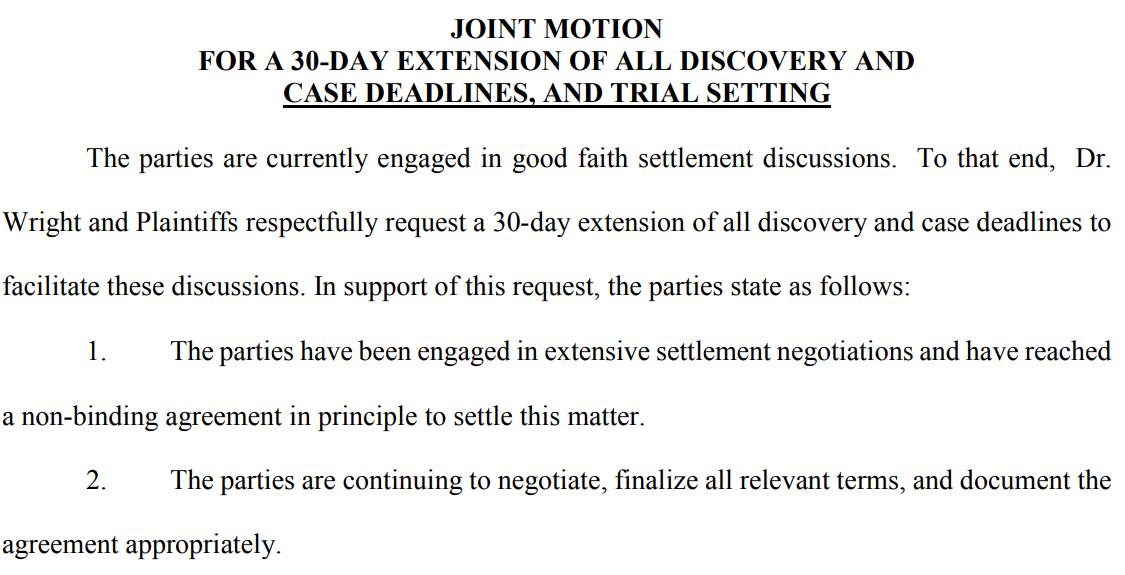 billsmith4lyfe's tweet image. If the parties seek entry of any type of Judgment - the language in that proposed Judgment should be highly scrutinized.  Parties may try and get the court to adjudge that the parties "own" Bitcoin or other IP that NONE of these idiots ever owned.  Amicus briefs may be needed.