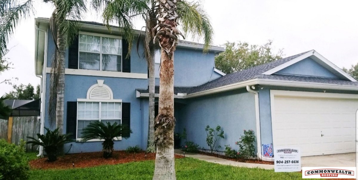 A beautiful roof done by Commonwealth Roofing!! Message or Call us to schedule your FREE roof inspection to get your new roof installed!🏠