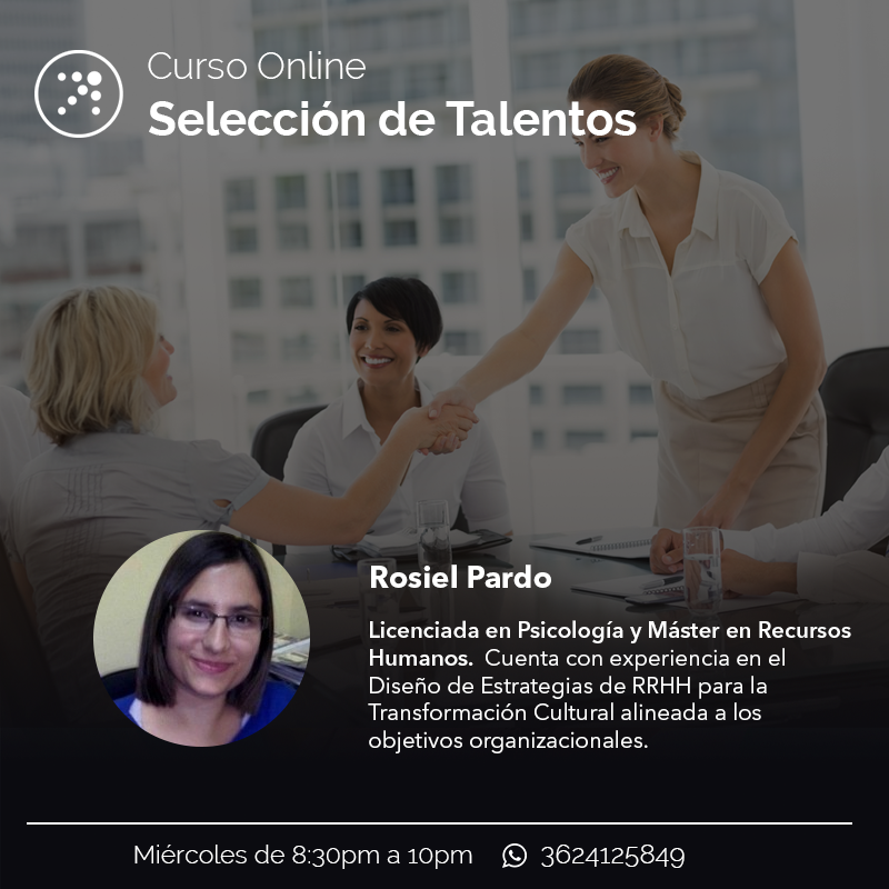 InnovaClub's tweet photo. CURSO ONLINE - 4 CLASES EN VIVO  💻
SELECCIÓN DE TALENTOS
Inicia el 18/09. Inscribite hoy!

Aprende sobre:
Assessment Center - Descripción de Puestos - Evaluar Perfiles https://t.co/Dc3xHx7Acs