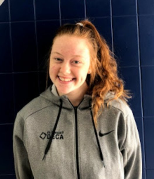 FairmontMktg's tweet photo. Meet Sydney Wright, our 2019-20 VP of Hospitality for the Fairmont Marketing/DECA Chapter. Sydney &amp; her team have assigned our DECA Bigs/Littles and they will be revealed next week 🎉 Her team will also be sending welcome gifts to our Sports Marketing &amp; Financial Literacy Members https://t.co/WPL4dZubue