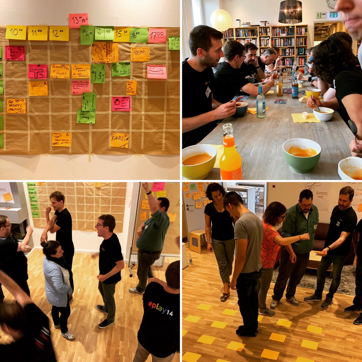Second day of #play14 Hamburg 2019 - despite the lack of sleep the participants created such an amazing positive energy 😊 - a big thank you #learning #fun #seriousgames