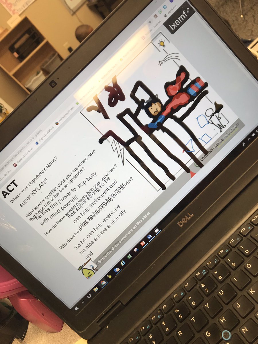 PoseyMath's tweet photo. Digital Citizenship Superhero’s!  #1toworldpromise @mills03_amber @steffjoseph @webloves2read @ShellyHall_IT https://t.co/NccdVuvash