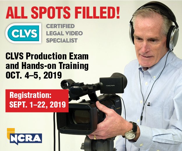 NCRA's tweet image. All spots are full for our upcoming CLVS Production Exam and Hands-on Training.
Good luck to everyone who will be testing!