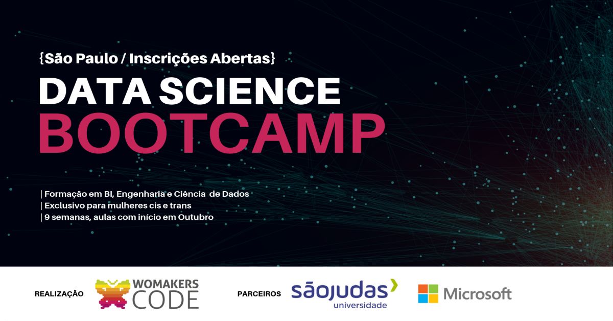 iMasters's tweet photo. Projeto ensina Ciência de Dados gratuitamente para mulheres em São Paulo. Data Science Bootcamp. Saiba mais:
https://t.co/mnb2DsUmSx https://t.co/mhh4ntQo4R