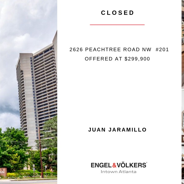 EVIntownAtlanta's tweet photo. CLOSED -

Congratulations Juan Jaramillo and his client for closing on this amazingly oversized South Buckhead condo! https://t.co/d4sLrSAolH